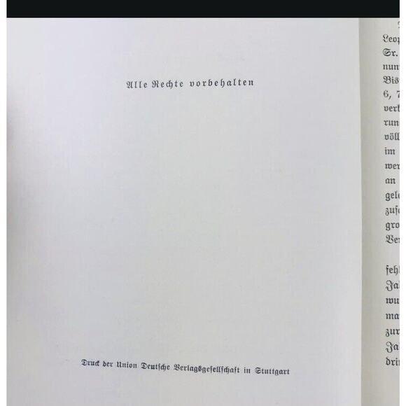 Gerlachs Letters to Bismard 1912 Vintage German Book w/ Newspaper World History - Picture 6 of 12